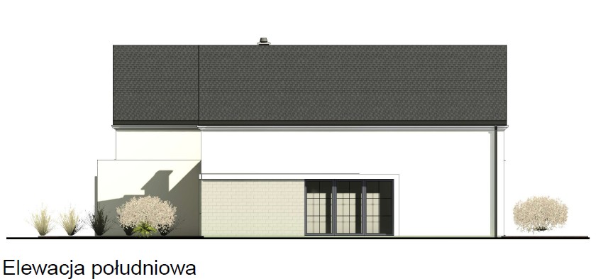 Elewacja południowa